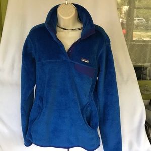 Patagonia blue pullover